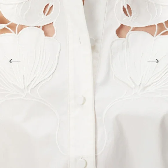 Zimmermann Daylight Embroidered Shirt & Shorts Set - Picture 4 of 11